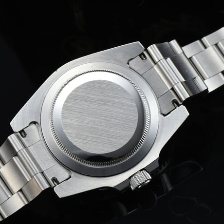 PARNIS メンズ自動巻き腕時計 サブマリーナー 40mm サファイアガラス 機械式 パーニス ブラック R26