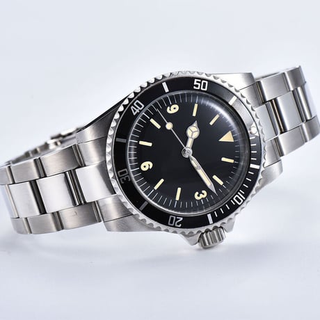 PARNIS メンズ自動巻き腕時計 サブマリーナー 39mm ヴィンテージ レトロ パーニス V17