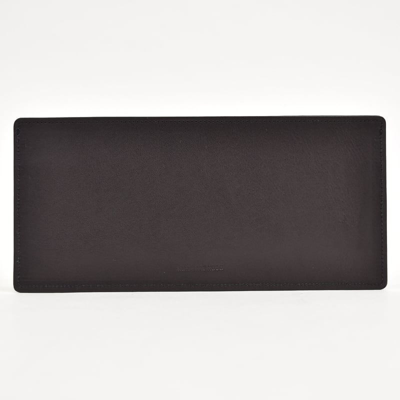 ジャケットに入れても外に響かない「超薄型長札入れ」1012-712