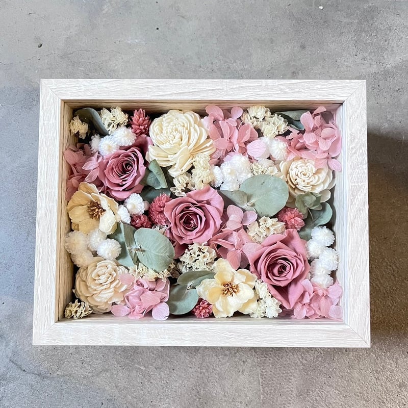 フレームフラワー/ガラスケース | hanagara STORE 