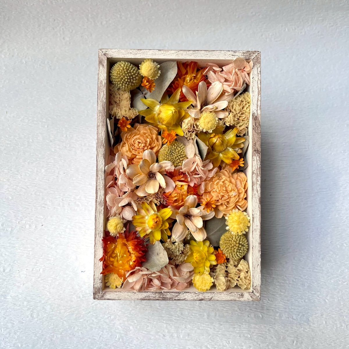 オレンジのポニーフック(ミニ)　#押しフルーツ　#ドライフラワー オレンジのポニーフック(ミニ) #押しフルーツ #ドライフラワー レディース