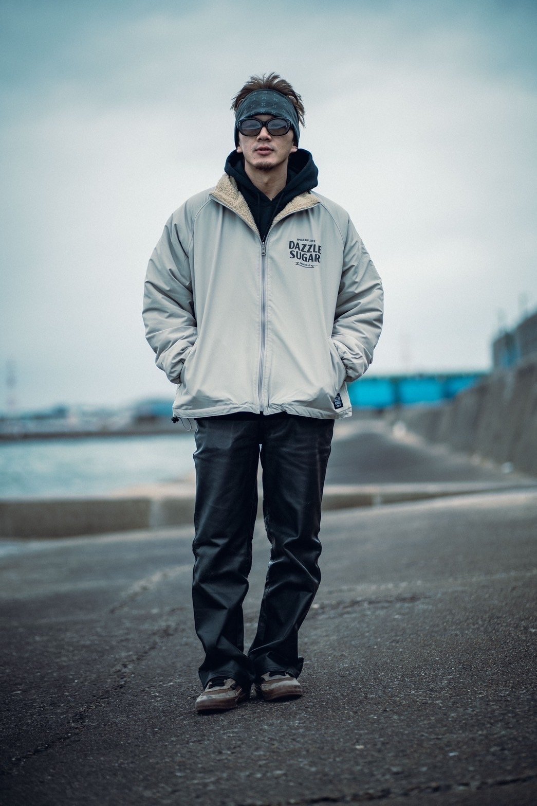 DAZZLESUGAR(ダズルシュガー） Reversible Boa Jacket | Th