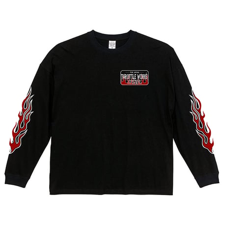 TRWS FLAMES BOXLOGO L/S