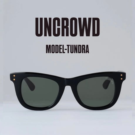 UNCROWD アンクラウド Model-TUNDRA( BLACK-DARK GREEN)