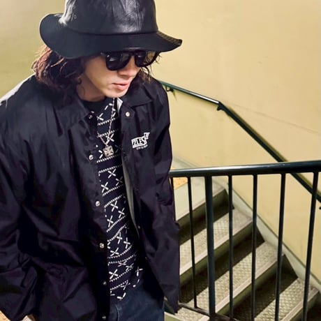 3dot F leather Hat DAZZLE SUGAR
