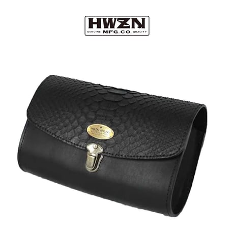 Python Leather Tool-Bag HWZN MFG.CO