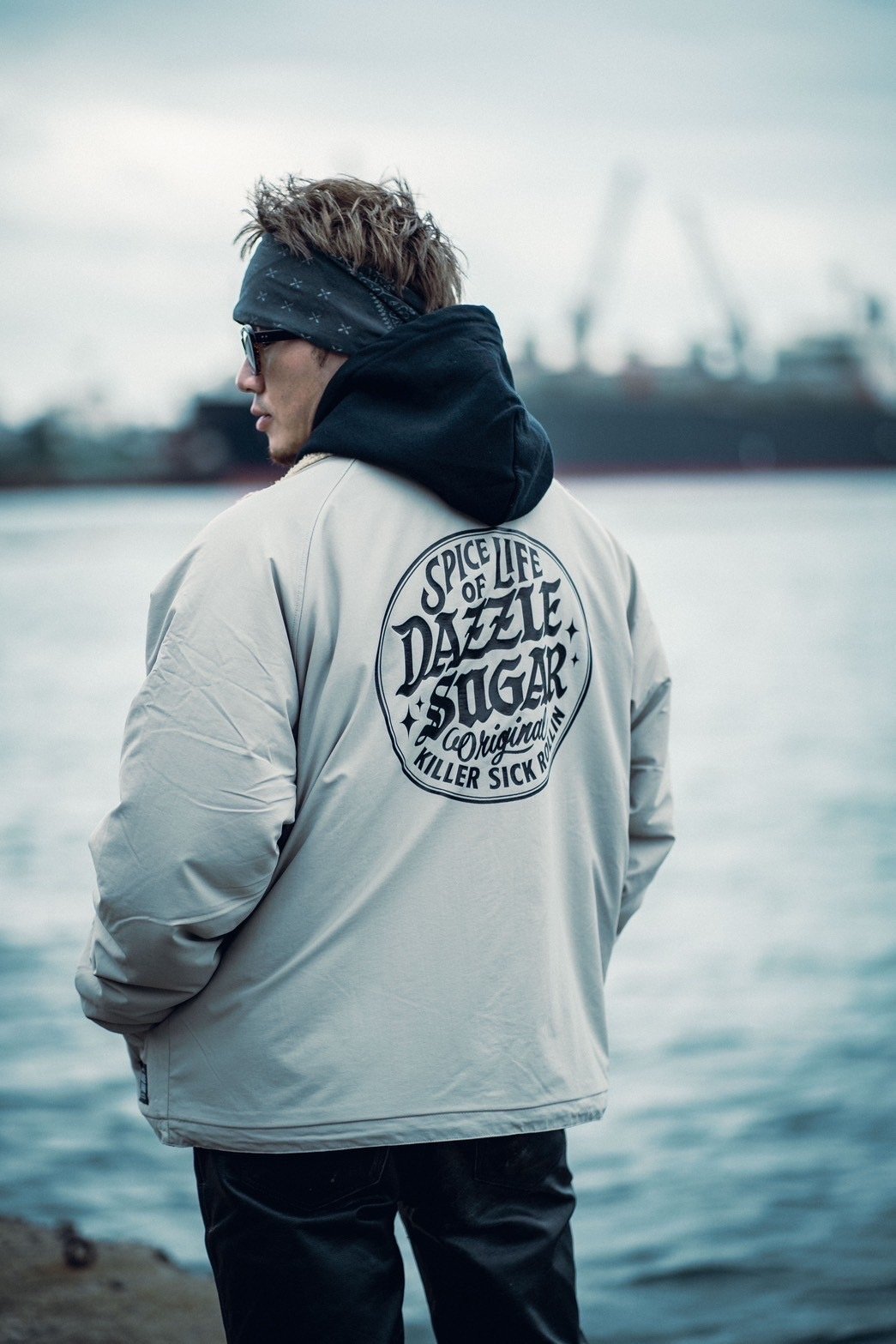 DAZZLESUGAR(ダズルシュガー） Reversible Boa Jacket | Th