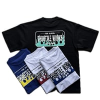 TRWS BOXLOGO FLAMES TEE
