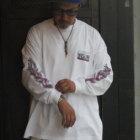 TRWS FLAMES BOXLOGO L/S