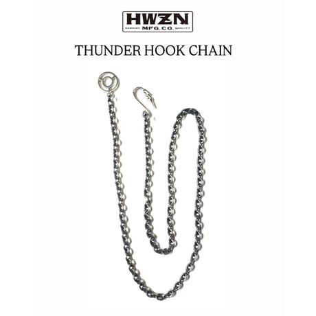 "THUNDER" Hook Chain ＋"EIGHT LEGGED CROSS" Medal Pendant Top
