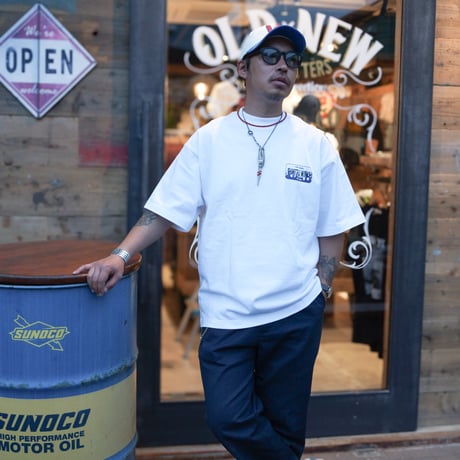 TRWS BOXLOGO FLAMES TEE