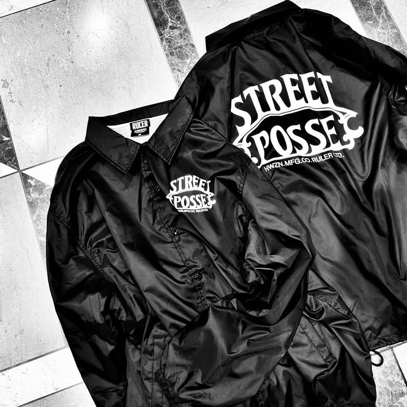 HWZN RULER STREET POSSE コーチジャケット M HWZN BROSS/ハウゼンブロス】×【RULER/ルーラー】2023AW「SP