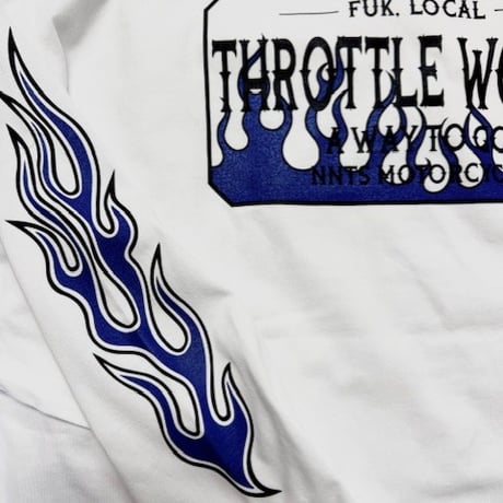 TRWS NEW COLOR FLAMES BOXLOGO L/S