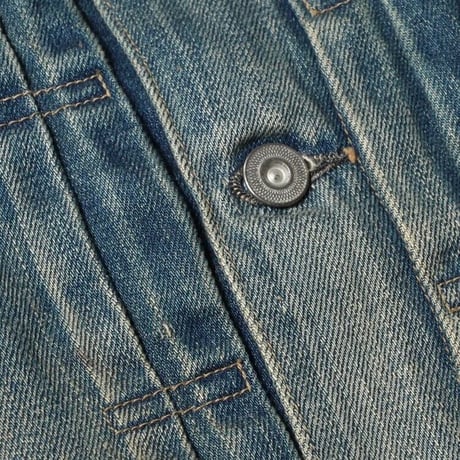 12.5oz SALLY FOX SELVEDGE 1st DENIM JACKET AGING