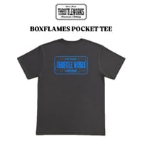 TRWS BOXLOGOFLAMES TEE