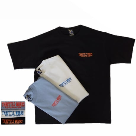 TRWS MAX WEIGHT TEE 刺繡ロゴ