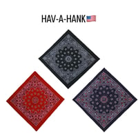HAV-A-HANK MADE IN U.S.A. ペイズリーバンダナ