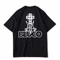 (MOONEYES x DOGTOWN x BLUCO) ポケットTシャツ - Logo-
