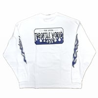 TRWS NEW COLOR FLAMES BOXLOGO L/S