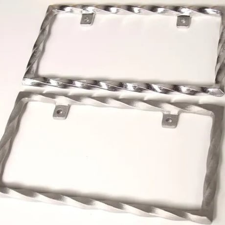 HWZN.MFG.CO. Twisted License Frame