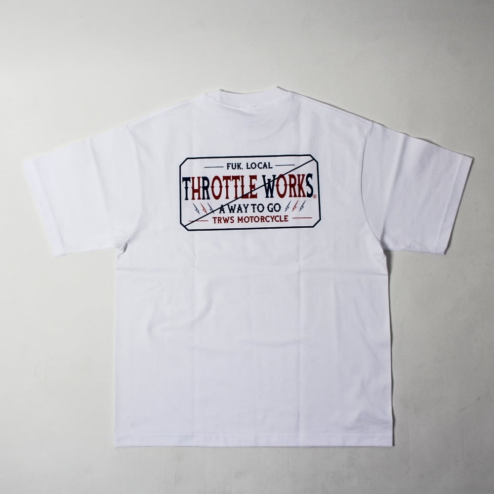 【Watson & Gillott】透かしのティーサービス 5点　トレー TRWS BOX LOGO 7.1oz Ragged T-Shirt | ThrottleWorks
