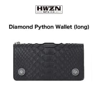 HWZN.MFG.CO. Diamond Python Wallet (long)