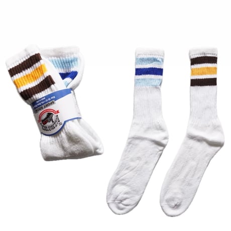 RAILROAD SOCK クルーソックス 2足セット
