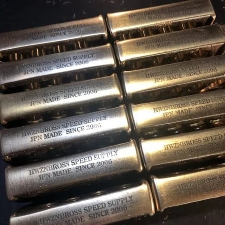 HWZN.MFG.CO. Drilled Kick Pedal 【Brass】
