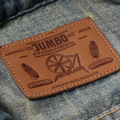 12.5oz SALLY FOX SELVEDGE 1st DENIM JACKET AGING
