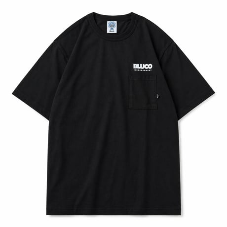 (MOONEYES x DOGTOWN x BLUCO) ポケットTシャツ - Logo-