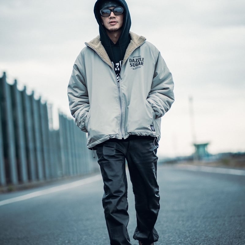 DAZZLESUGAR(ダズルシュガー） Reversible Boa Jacket | Th