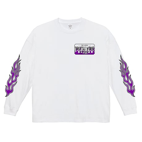 TRWS FLAMES BOXLOGO L/S