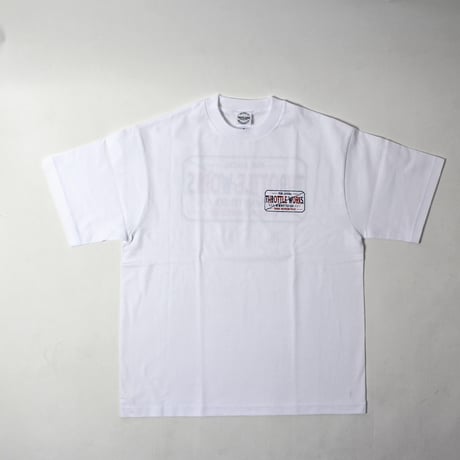 TRWS BOX LOGO 7.1oz Ragged T-Shirt