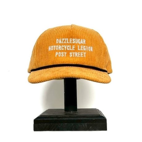 Corduroy Snapback Cap DAZZLE SUGAR