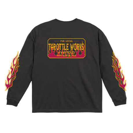 TRWS FLAMES BOXLOGO L/S