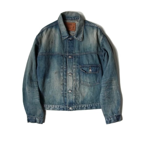 12.5oz SALLY FOX SELVEDGE 1st DENIM JACKET AGING