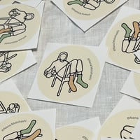 [FREE] 名刺がわりのステッカー