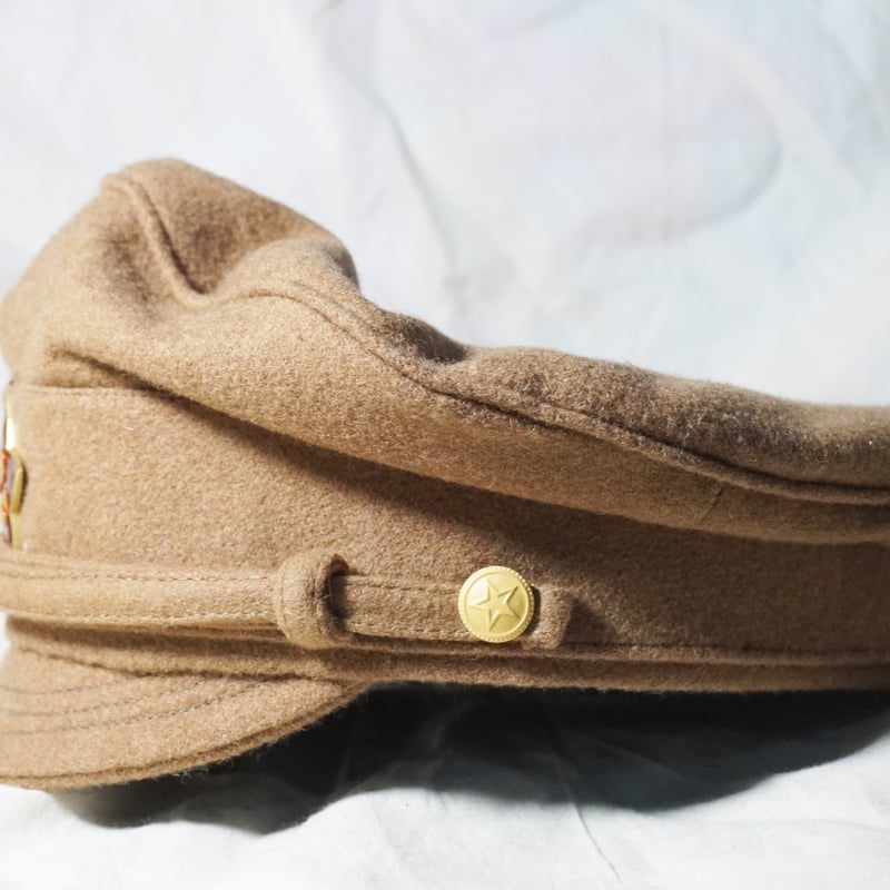 オーダーメイド)ソ連赤軍 ロシア内戦時期の軍帽（カーキ色） | 止水工坊