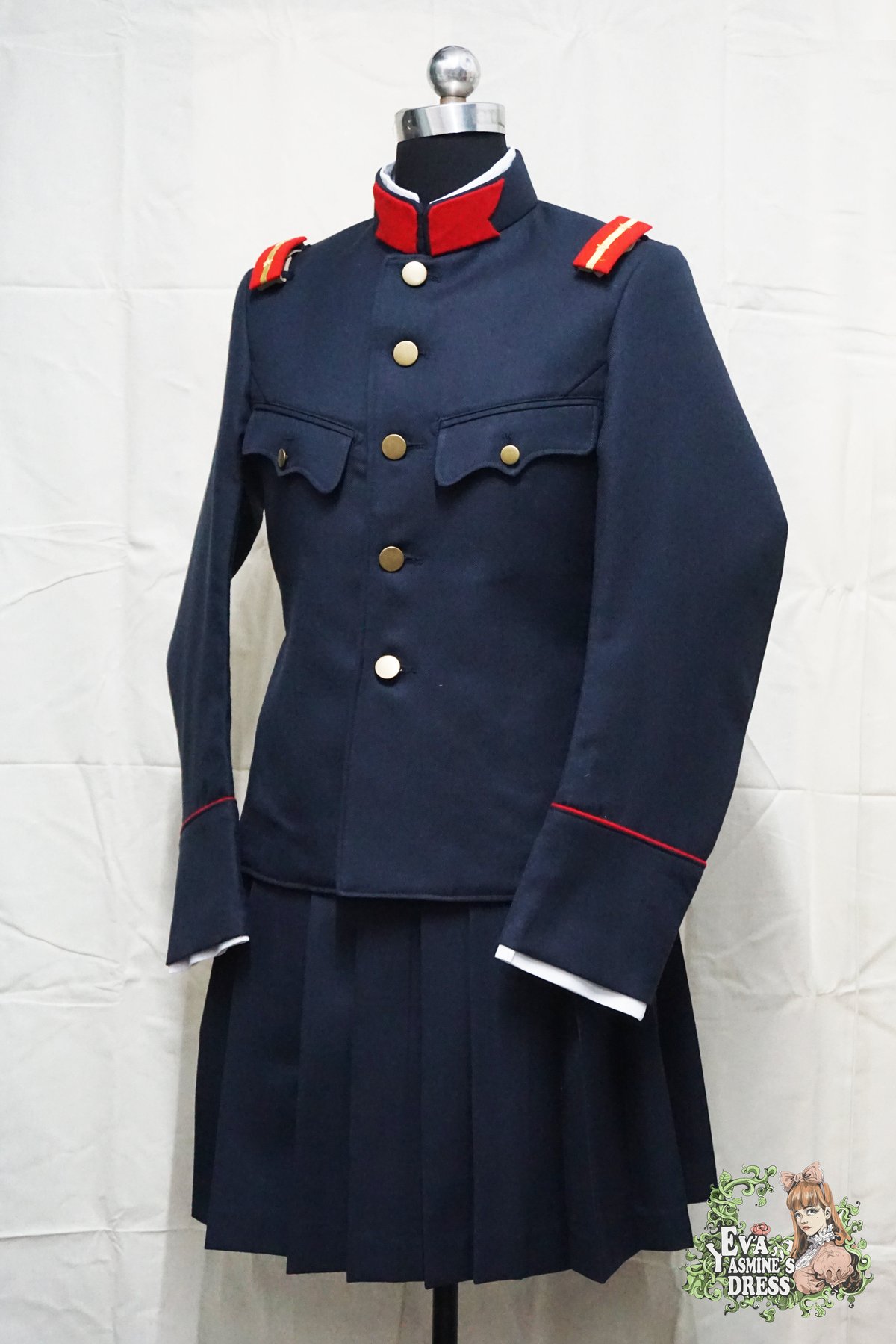 （オーダーメイド）架空世界の日本帝国38式下士官軍装スカート一式 | 止水工坊