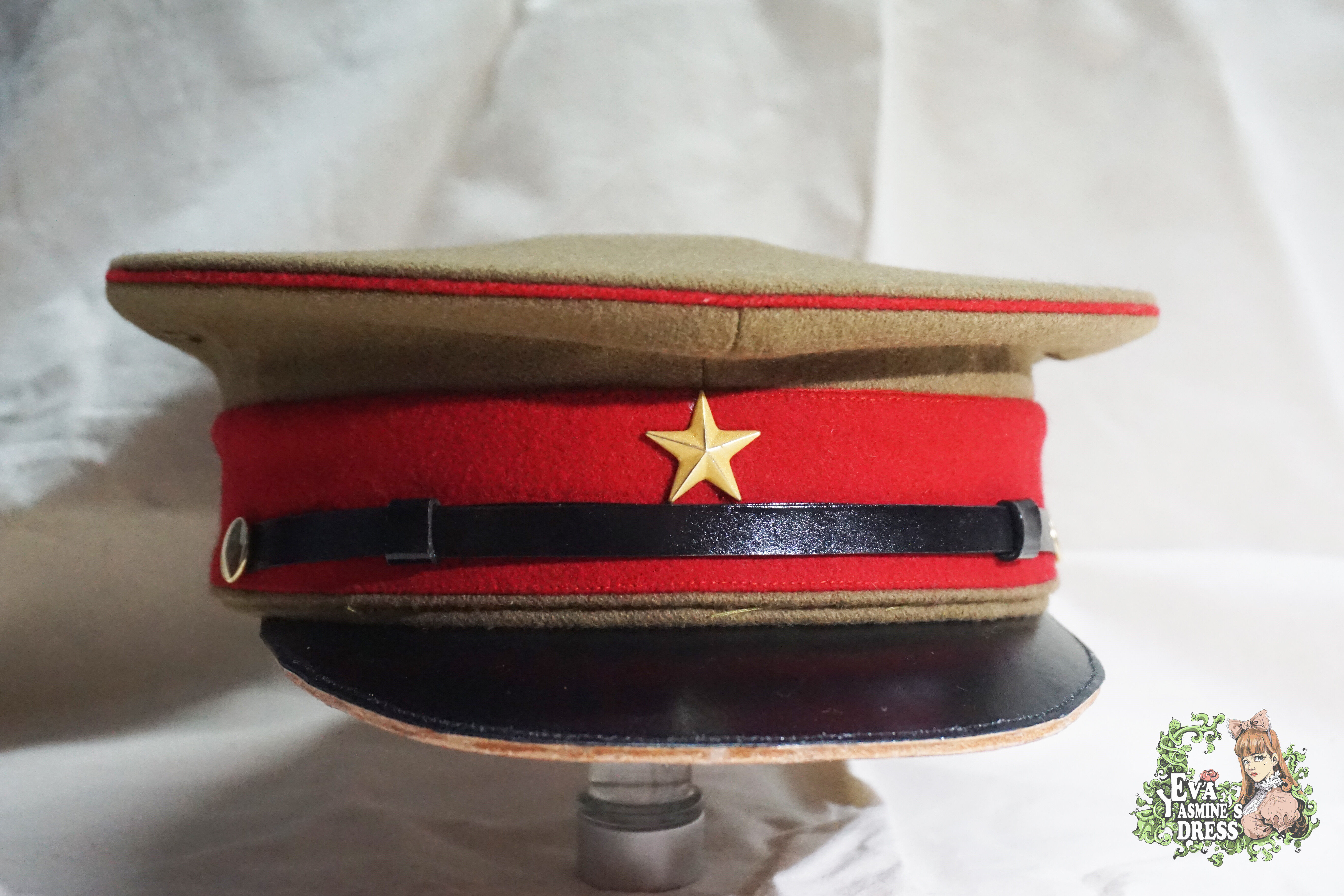 日本陸軍下士官兵用45式軍帽（実物) オーダーメイド)日本帝国陸軍 45式下士官兵の軍帽 | 止水工坊