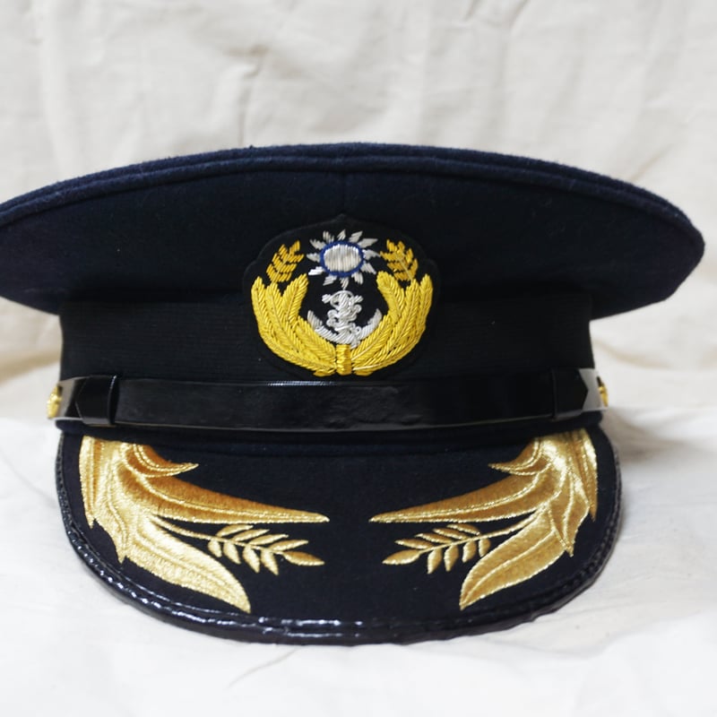 オーダーメイド)中国国民革命軍 海軍佐官軍帽 | 止水工坊