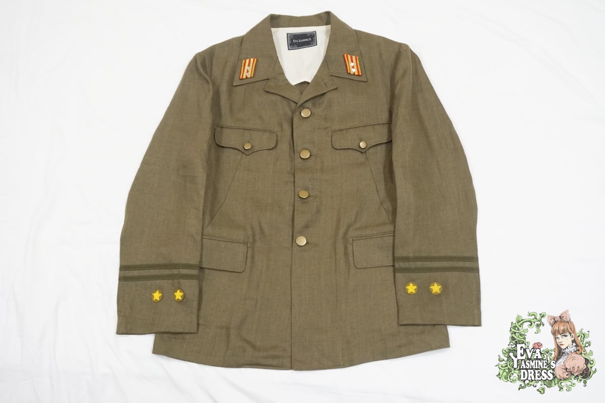(オーダーメイド)日本帝国陸軍 3式将校軍衣袴（開襟） | 止水工坊
