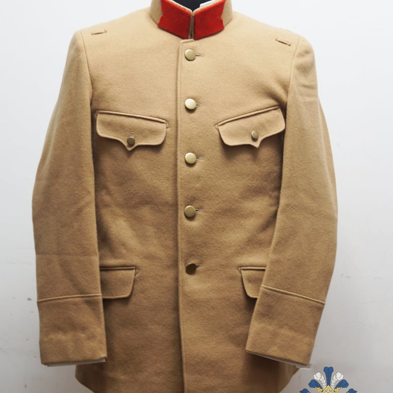 【特別企画・激レア】日本帝国陸軍 45式将校軍衣袴一式（焦香色ウール） オーダーメイド)日本帝国陸軍 改45式将校軍衣袴 | 止水工坊