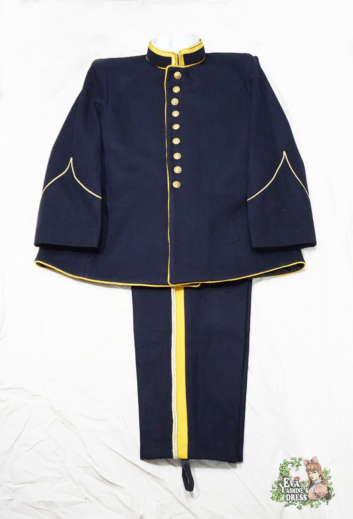 オーダーメイド）日本帝国陸軍明治3年式軍衣袴 | 止水工坊