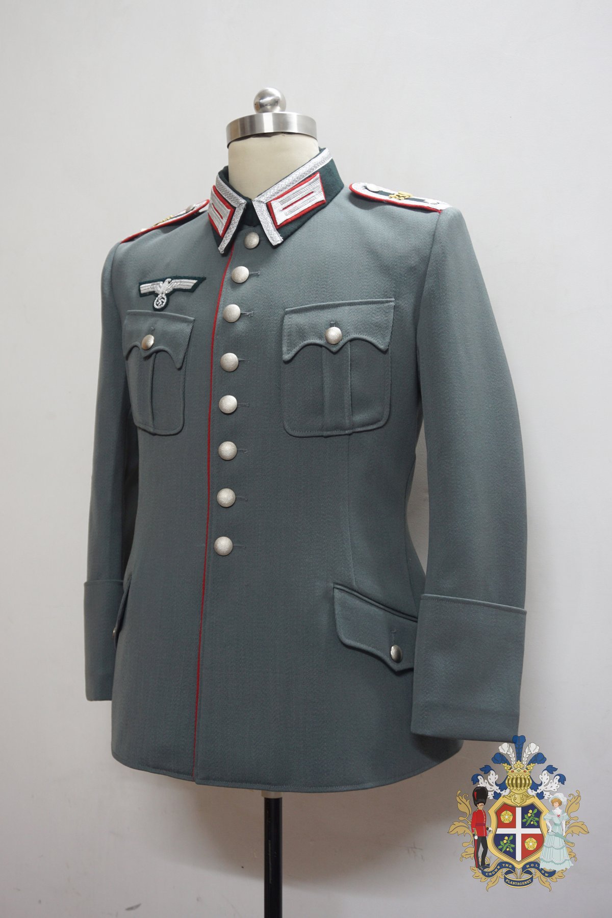 ドイツ軍　将官　軍服　準礼服 ドイツ軍 将官 軍服 準礼服 ドイツ陸軍将官 礼服 Waffenrock German
