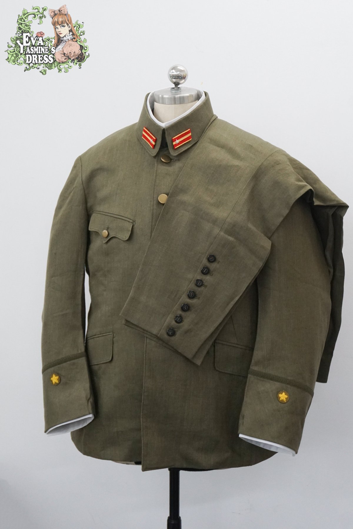 オーダーメイド)日本帝国陸軍 3式将校軍衣袴（夏） | 止水工坊