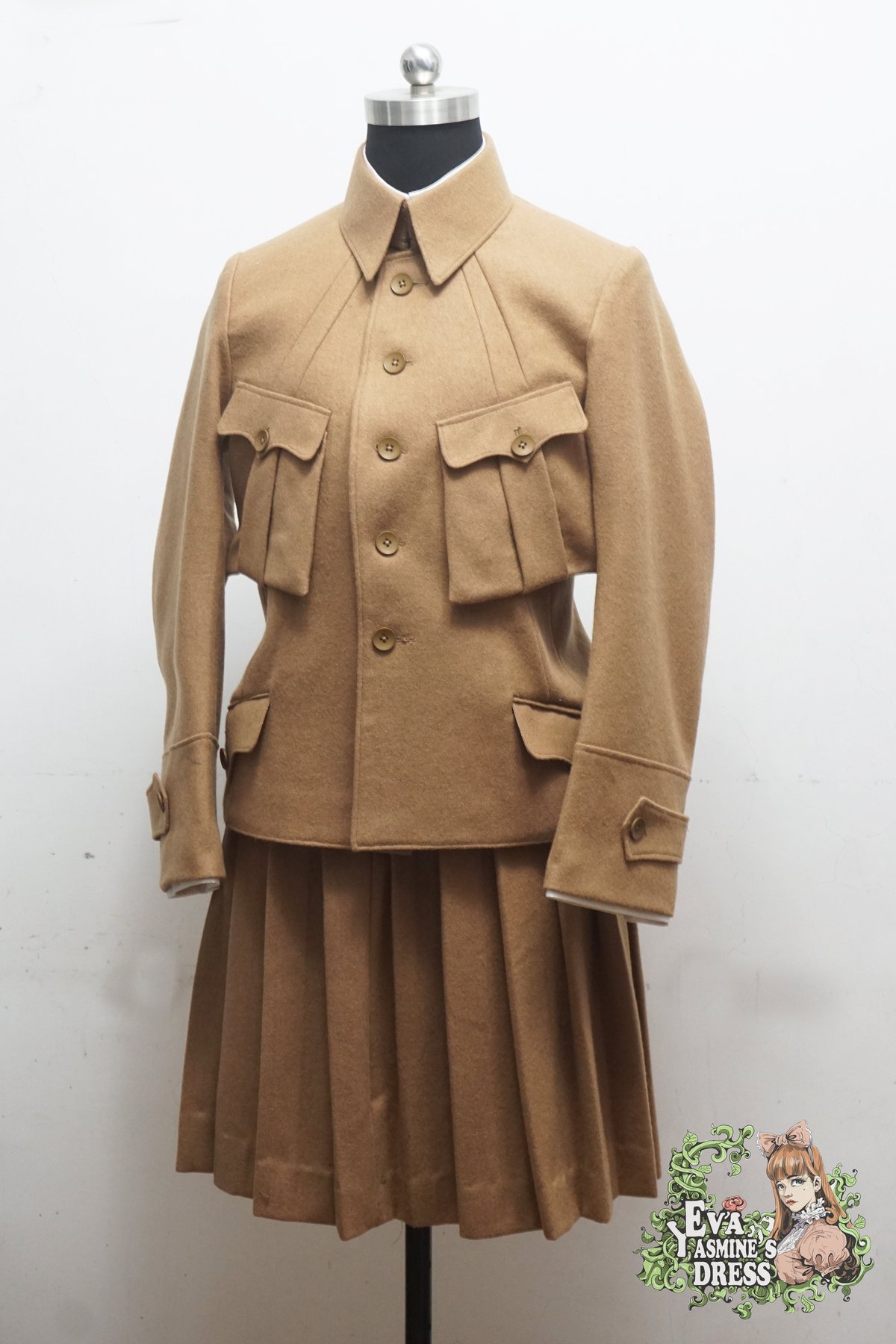 オーダーメイド)(架空)ソ連赤軍女性将校軍衣スカート | 止水工坊