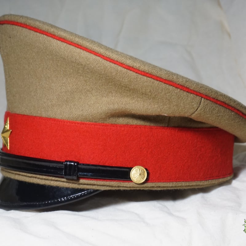 オーダーメイド)日本帝国陸軍 昭五式および以降の将校の軍帽（チェーク