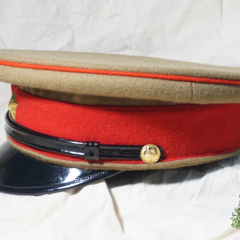 大日本帝国陸軍　将校　軍帽　正帽　帽子 オーダーメイド)日本帝国陸軍 45式将校の軍帽 | 止水工坊