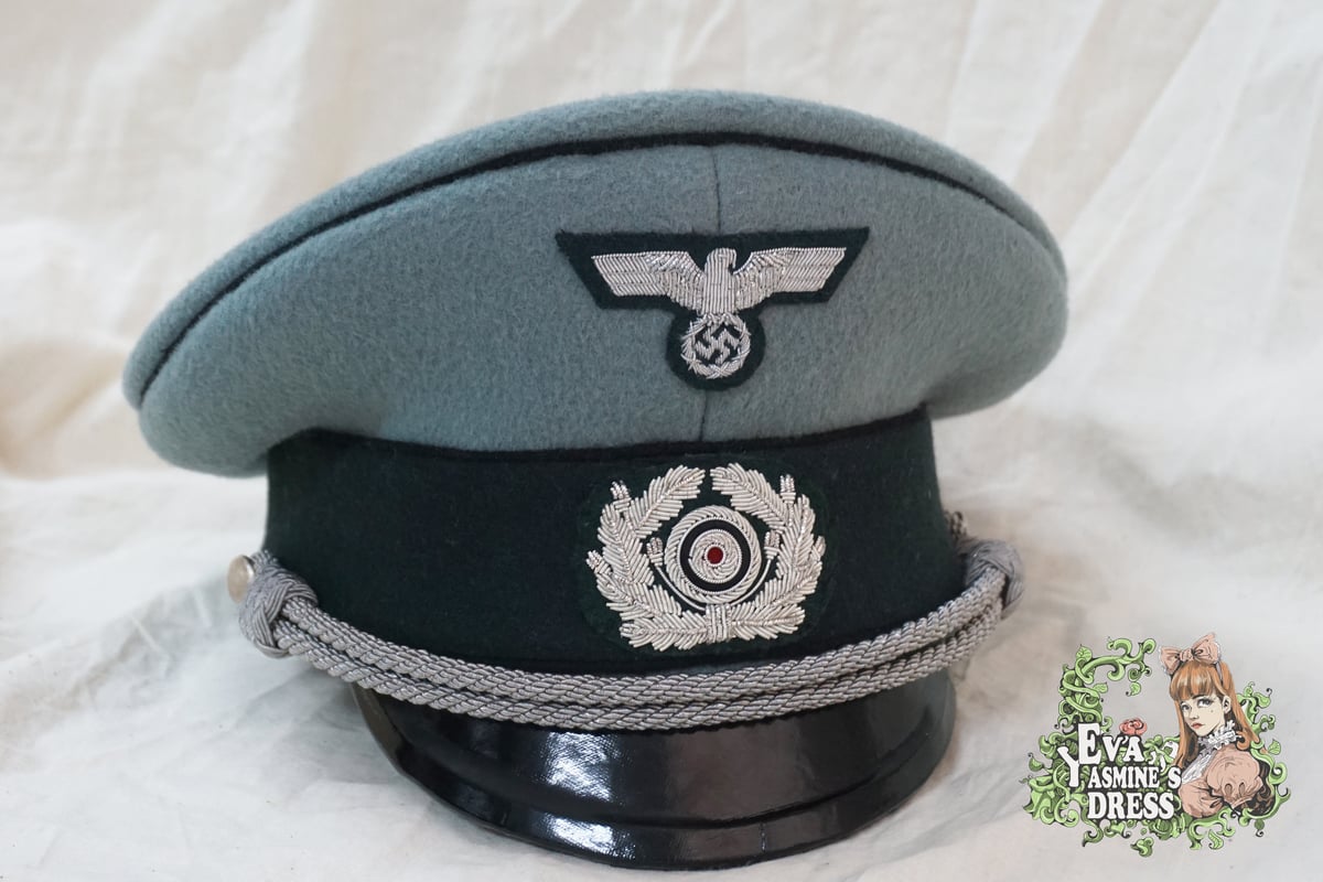 (オーダーメイド)ドイツ第三帝国国防軍 陸軍将校軍帽 | 止水工坊